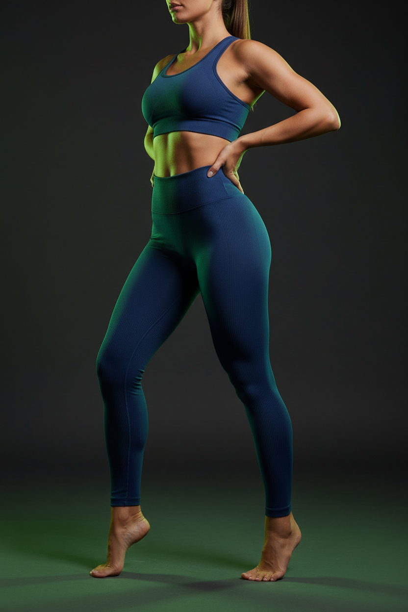 Legging Bleu