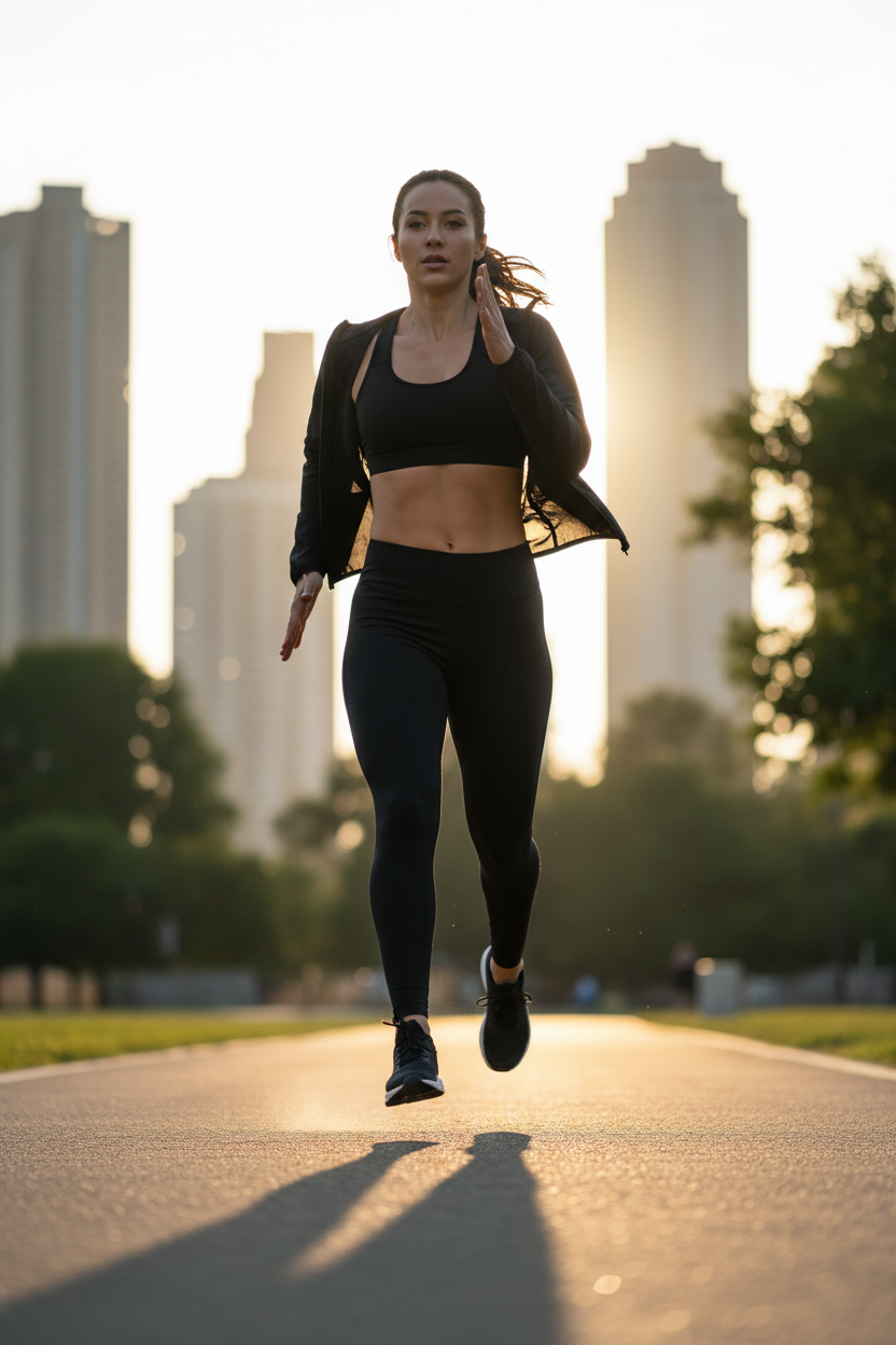 Legging en course