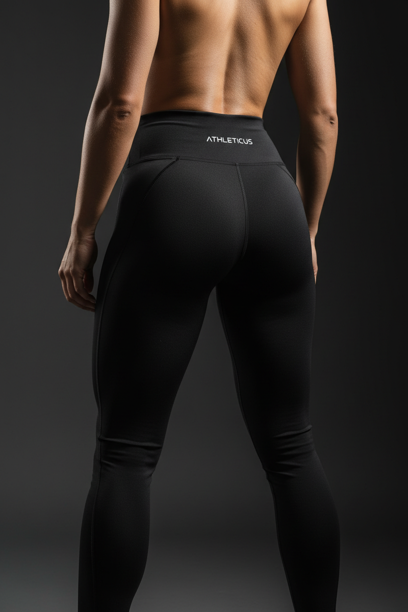Legging vue de dos